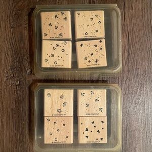 2 Stampin’ Up! Retired sets Petite Patterns and Beyond the Basics